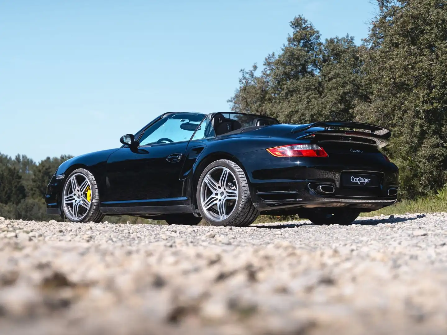 Porsche 911 997 Cabriolet 3.6i Turbo Tiptronic Noir - 2