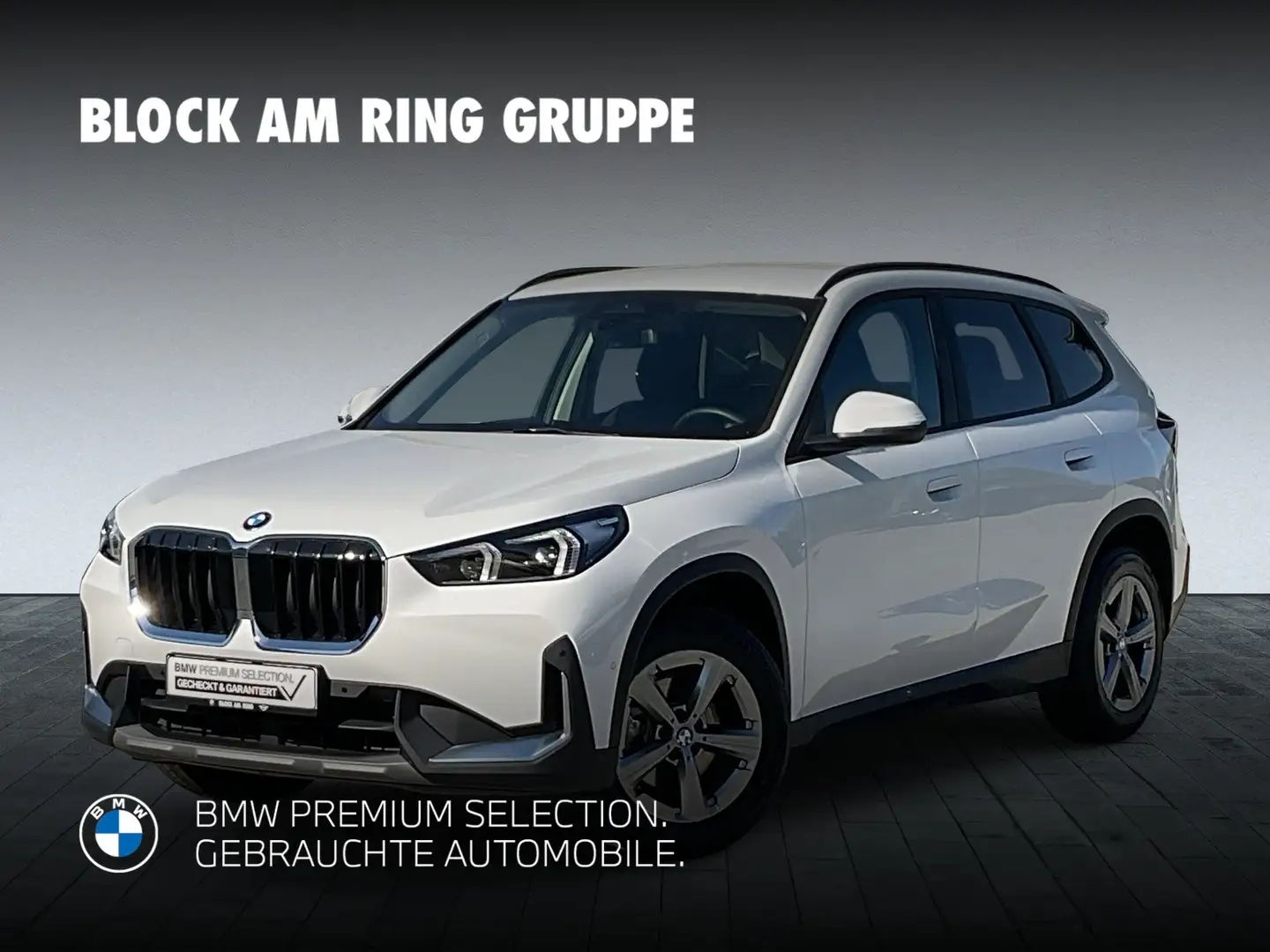 BMW X1 sDrive18i AHK SH ALED PA DAB Weiß - 1