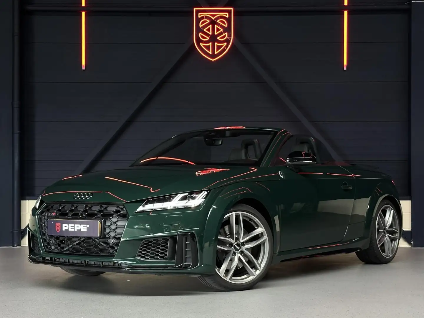 Audi TTS Roadster Quattro Pro Line Plus |S-LINE|B&O|VIRTUAL Grün - 1