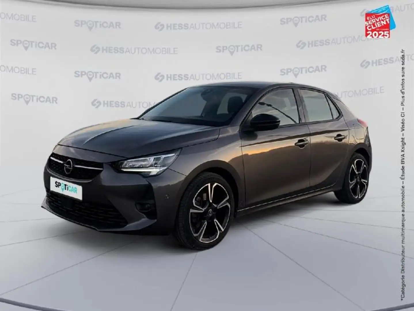 Opel Corsa 1.2 Turbo 100ch GS Line Grijs - 1