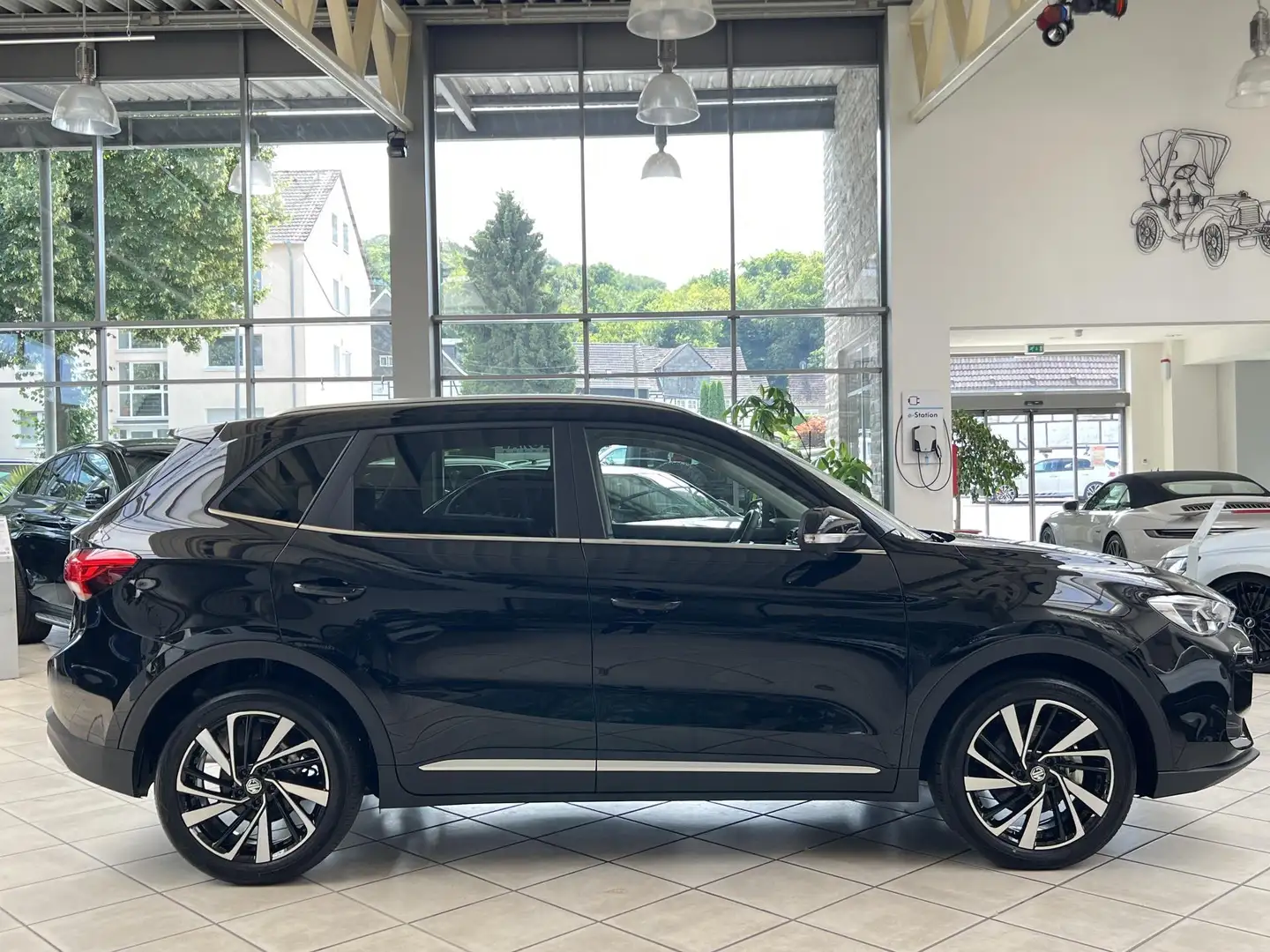 MG ZS ZS Hybrid+ Luxury 7-J.Garantie|SOFORT|SHZ|LHZ|360 Negro - 2