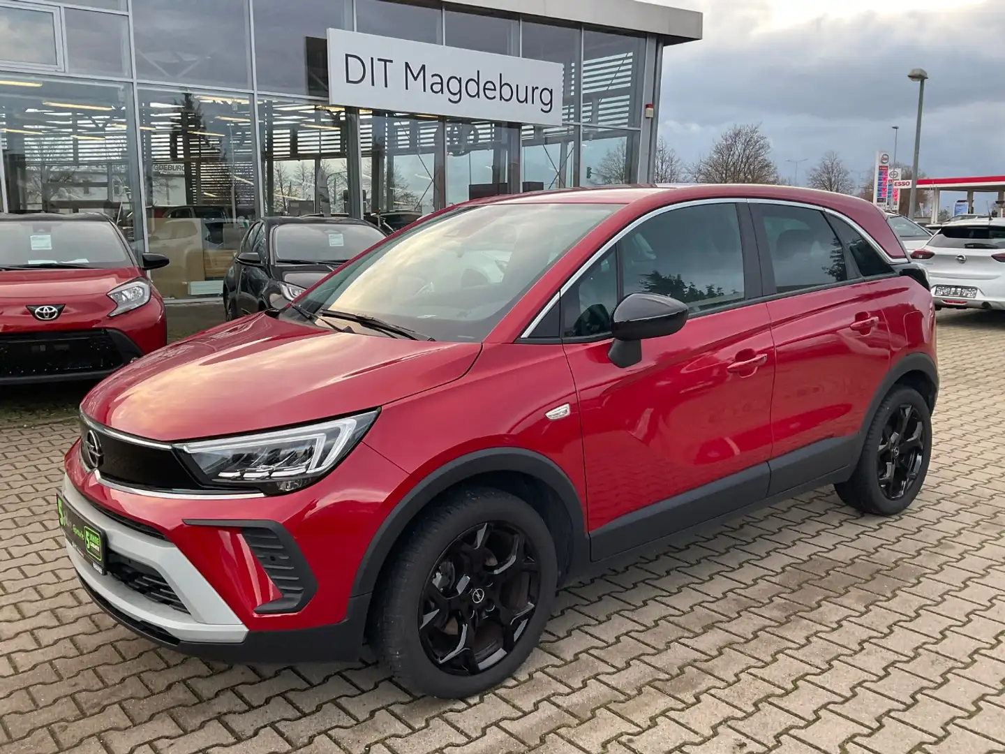 Opel Crossland 1.2 Turbo Elegance LED+Navi+SHZ+Kam. Rot - 2