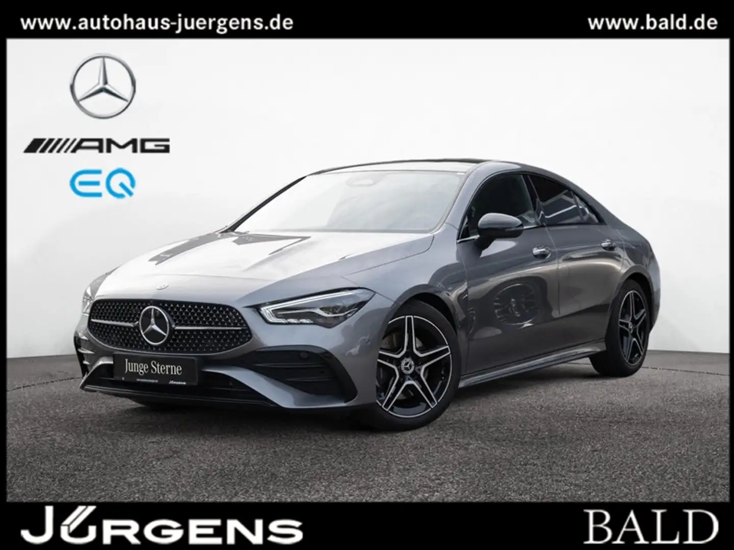 Mercedes-Benz CLA 220 d Coupé AMG-Sport/LED/Cam/Pano/AHK/Night Grigio - 2