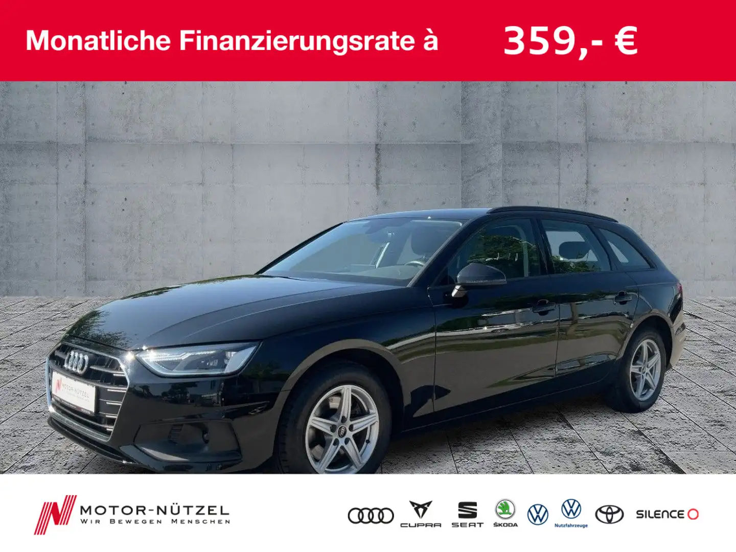 Audi A4 35 TFSI S-TRONIC NAVI+2xPDC+ACC+SHZ Nero - 1