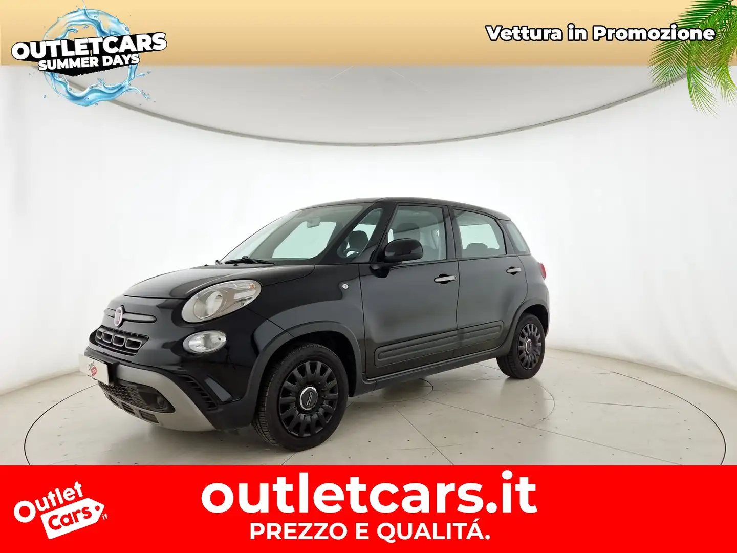 Fiat 500L 1.4 google s&s 95cv Nero - 1