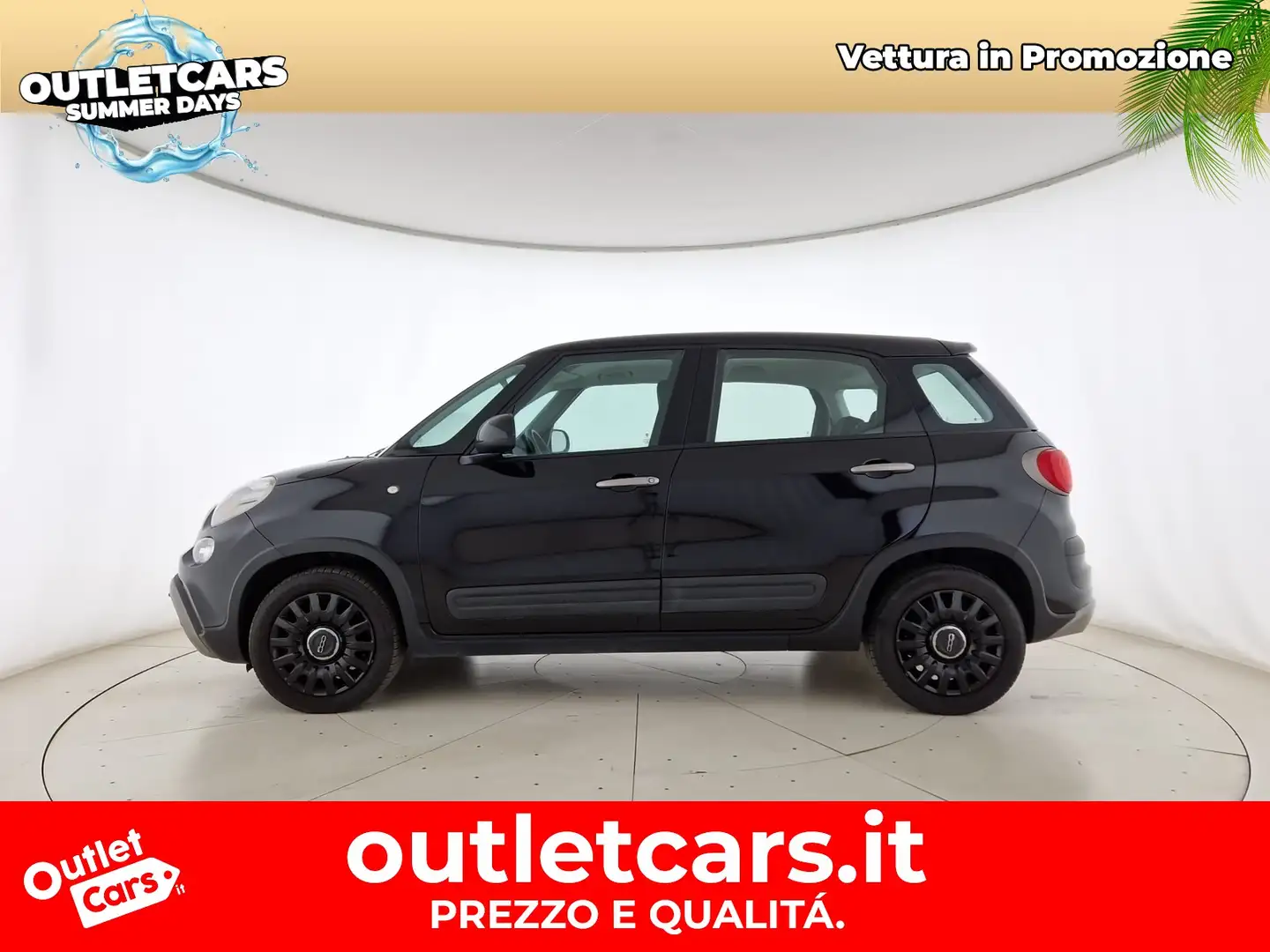 Fiat 500L 1.4 google s&s 95cv Nero - 2