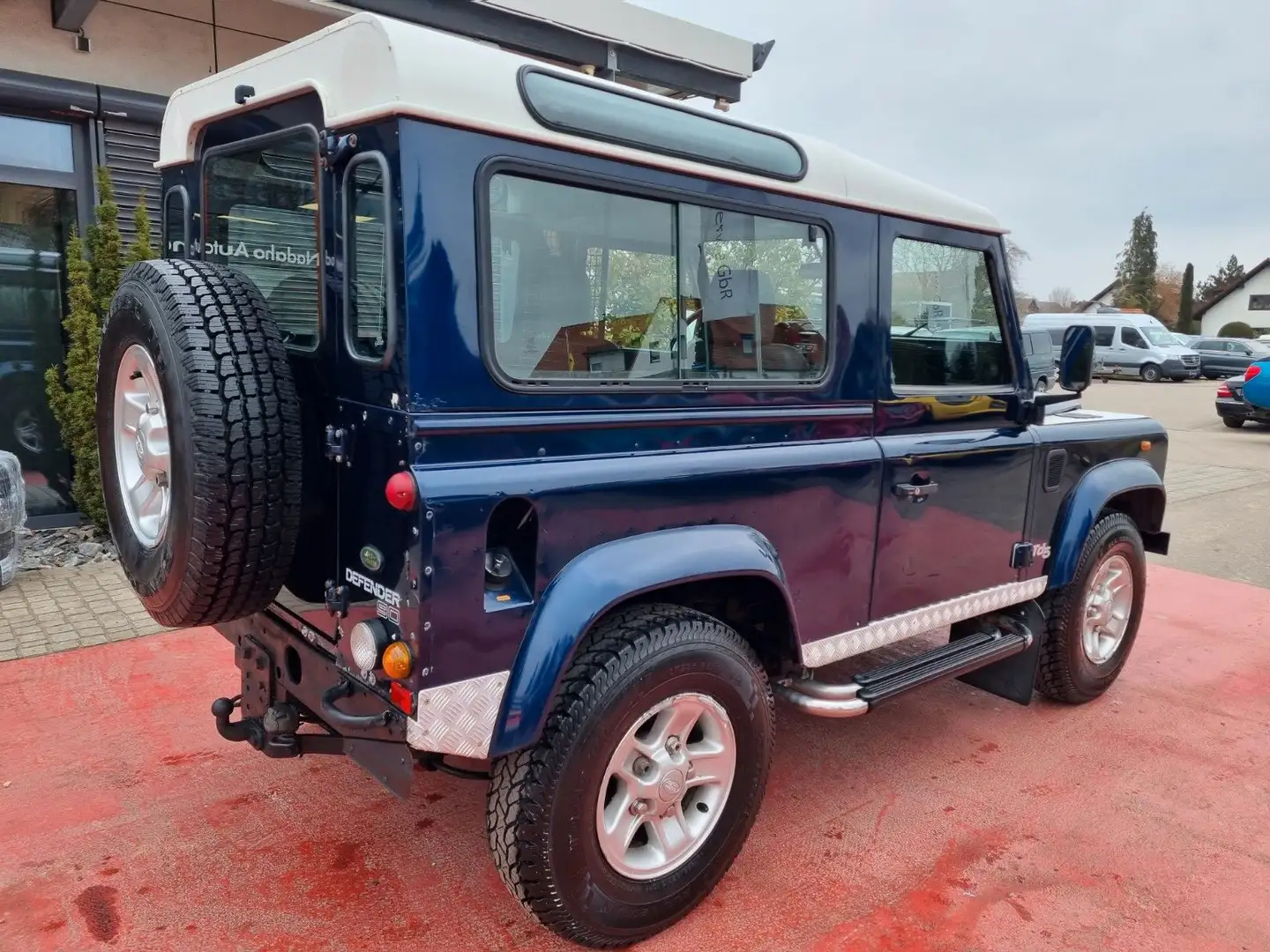 Land Rover Defender 90 Td5  4x4 "Sitzheizung/AHK" Azul - 2