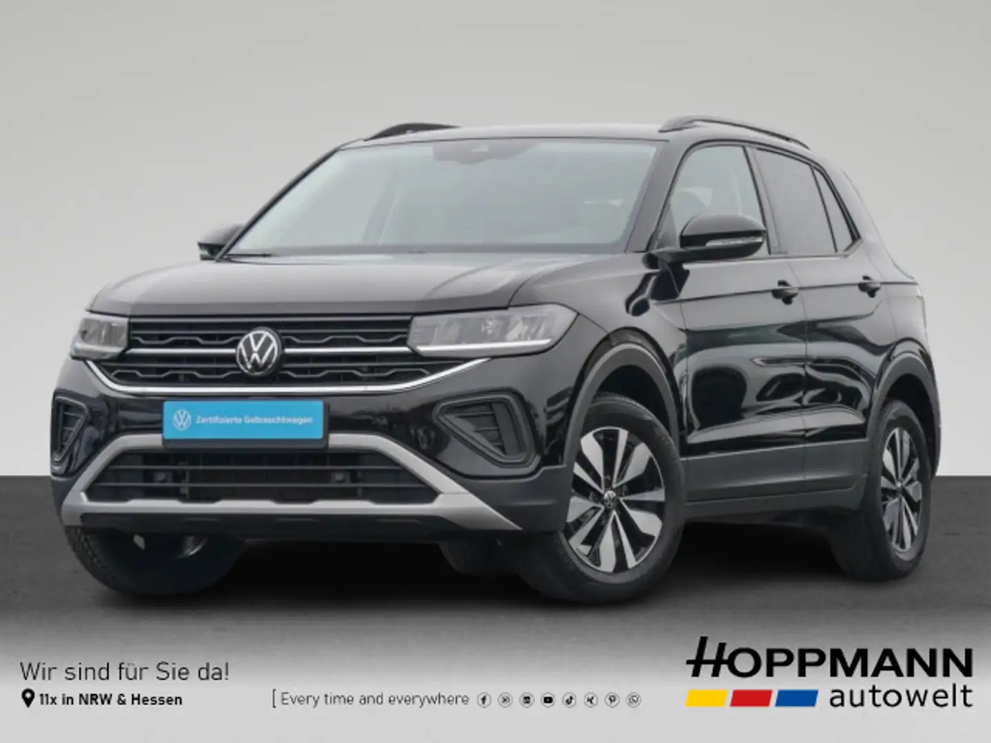 Volkswagen T-Cross Life GOAL 1.0 TSI SHZ ACC LED TravelAssi Noir - 1