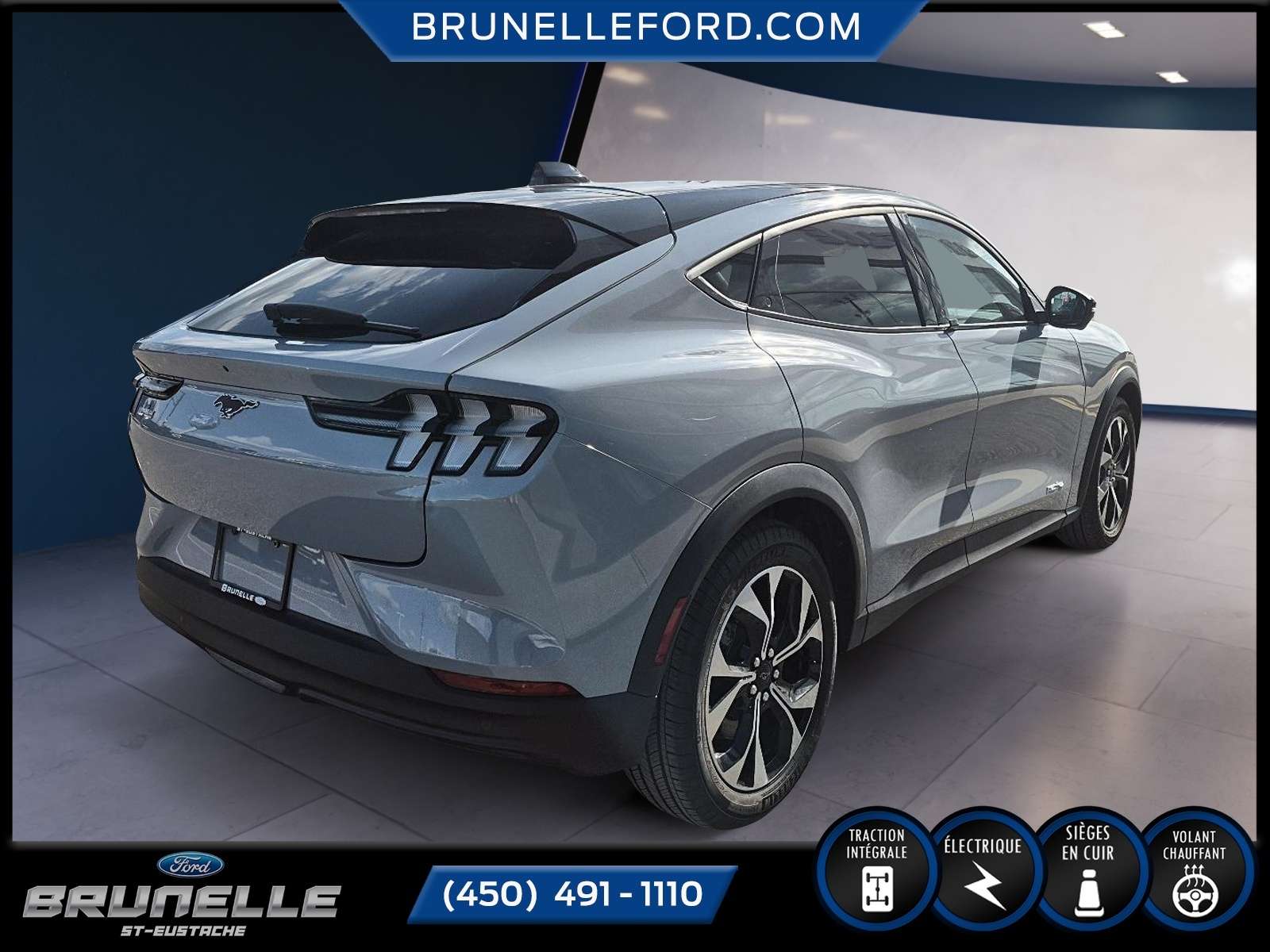 2025 Ford Mustang Mach-E SELECT/AWD/CUIR/NAV/CAMERA — снимка 1