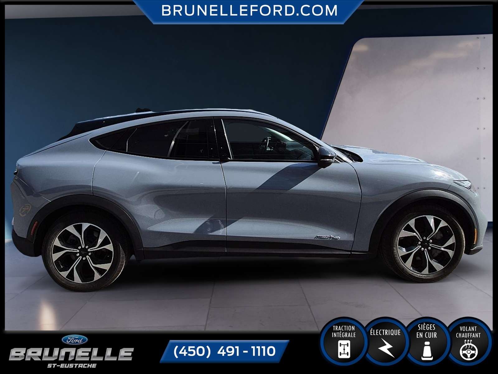 2025 Ford Mustang Mach-E SELECT/AWD/CUIR/NAV/CAMERA — снимка 1