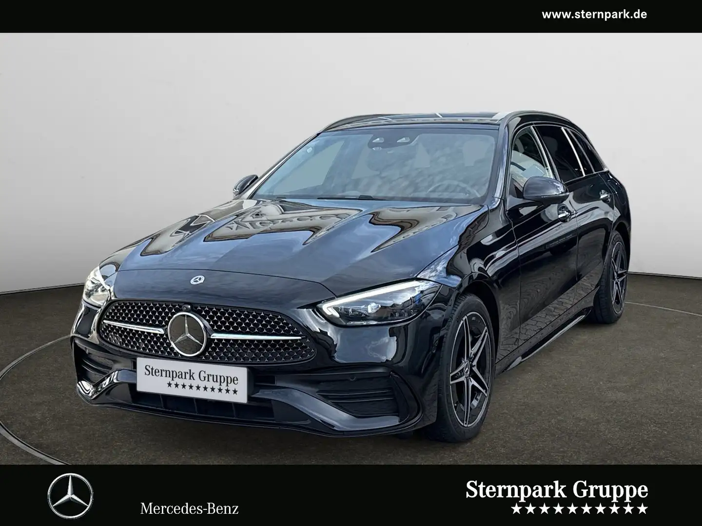 Mercedes-Benz C 300 C 300 de T 4M AMG Distro+Pano+HuD+Memo+Digital+ Noir - 1