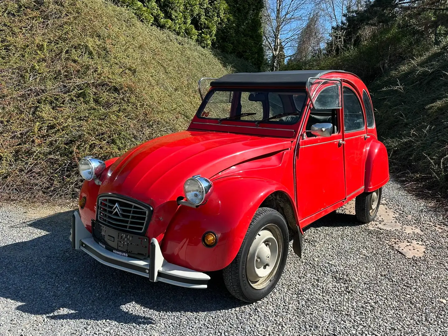 Citroen 2CV 6 Spécial /1er propriétaire /Belge Kırmızı - 1