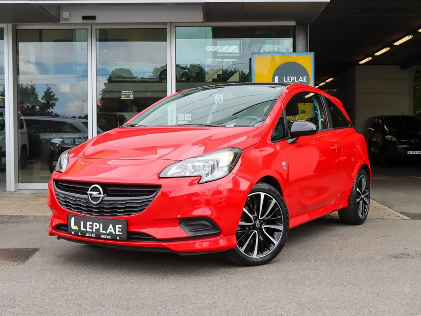 Opel Corsa OPC LINE 1.4 100PK|AIRCO|SENS A|BLUETOOTH Rouge - 1