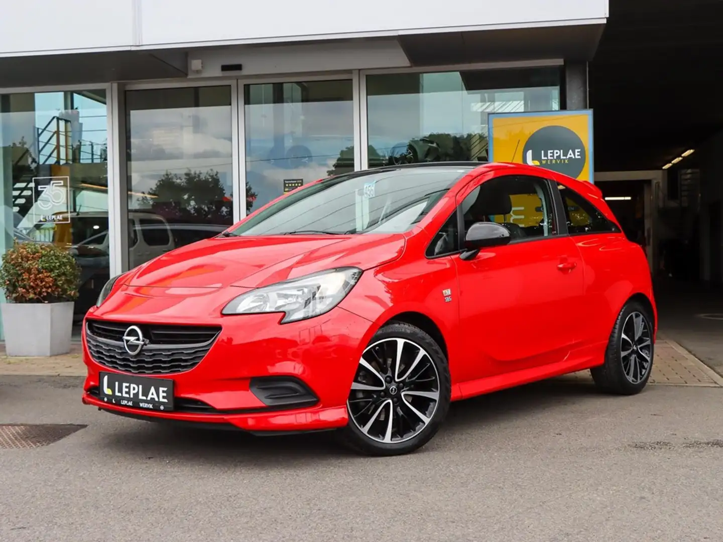 Opel Corsa OPC LINE 1.4 100PK|AIRCO|SENS A|BLUETOOTH Rouge - 2