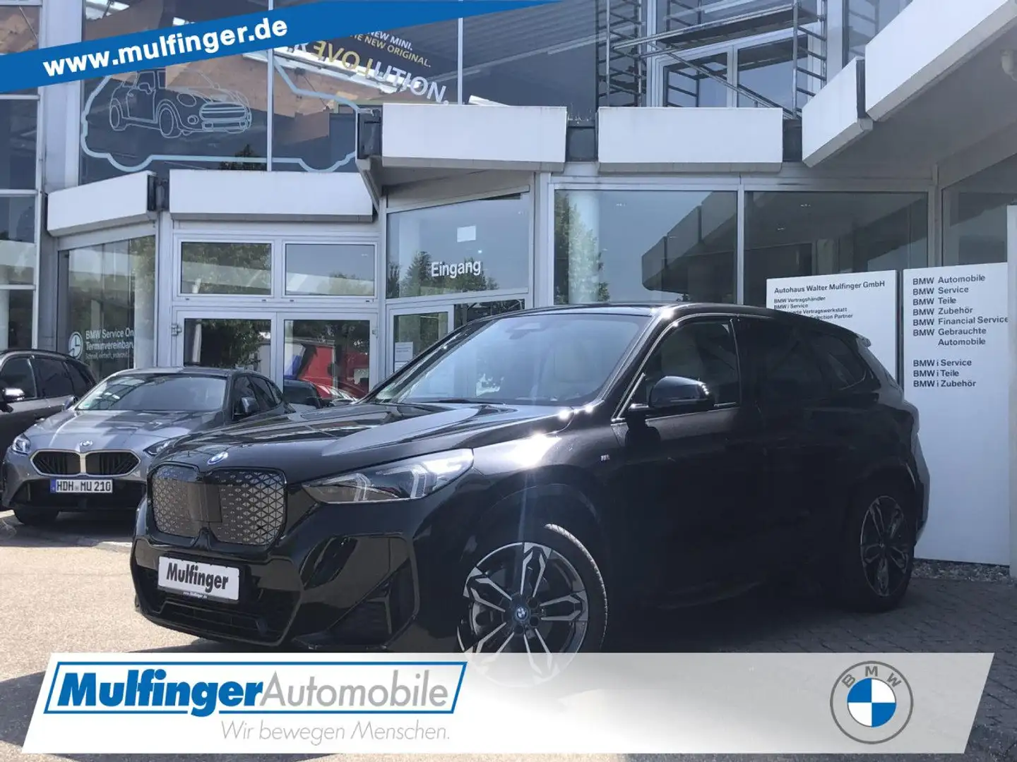 BMW iX1 x30 M Sport SuView HUD LiveProf.KomfZ.AHK19" Fekete - 1