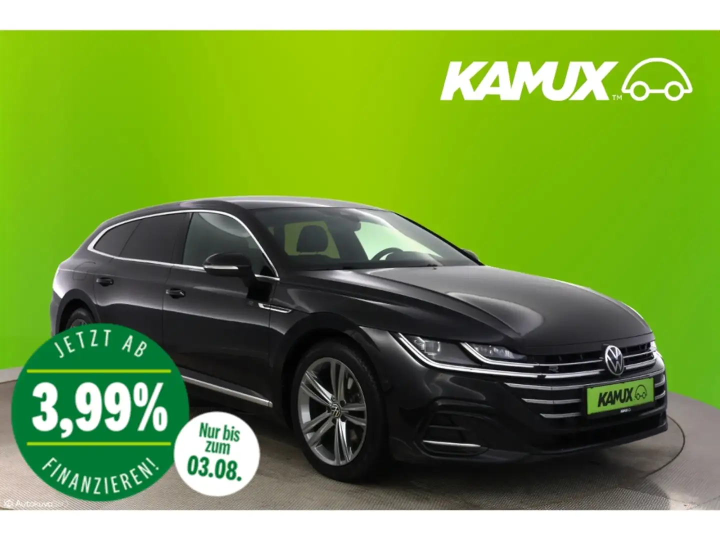 Volkswagen Arteon 2.0TDI SB DSG R-Line+LED+NAVI+VIRTUAL+AHK Black - 1