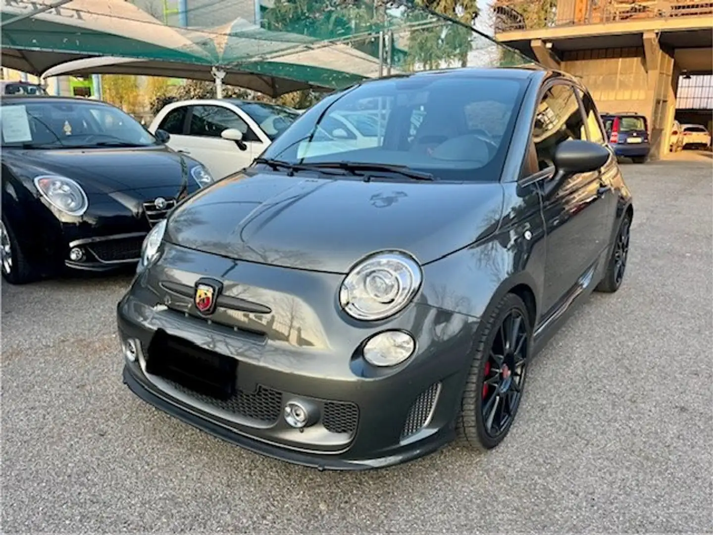Abarth 595 1.4 16v t. t-jet Competizione 180cv Gris - 1