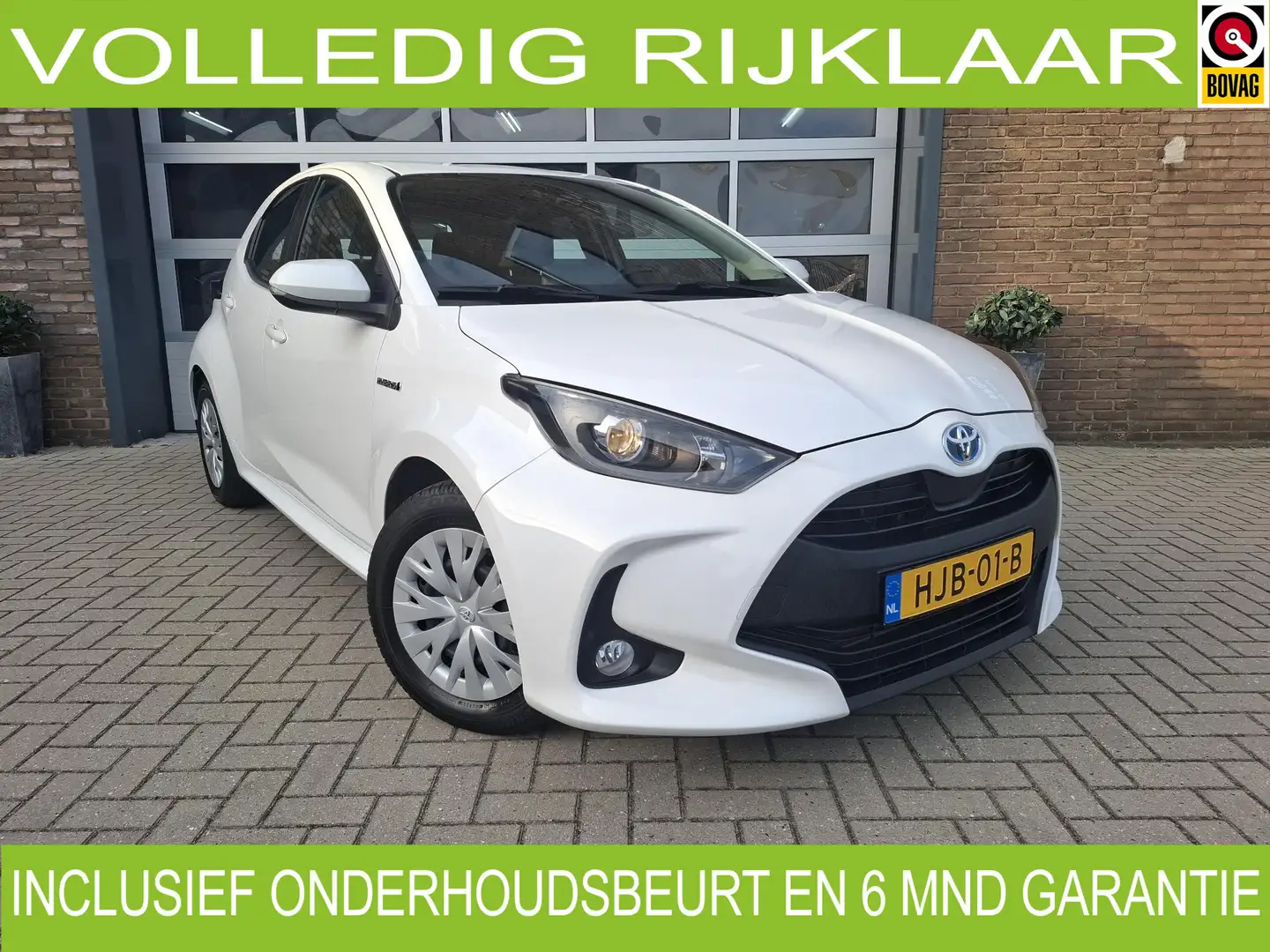 Toyota Yaris 1.5 Hybrid Active Nieuw Model Navi/Camera Weiß - 1
