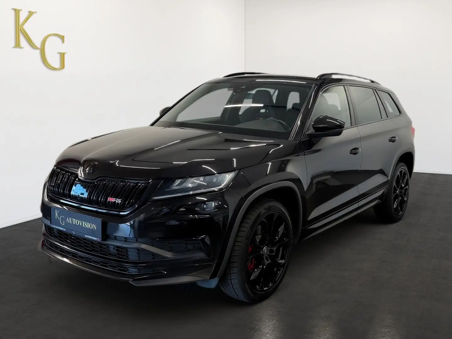 Skoda Kodiaq 2.0 Bi-TDI VRS RS Sportline 4x4 ab ca. 269€ monat Schwarz - 2