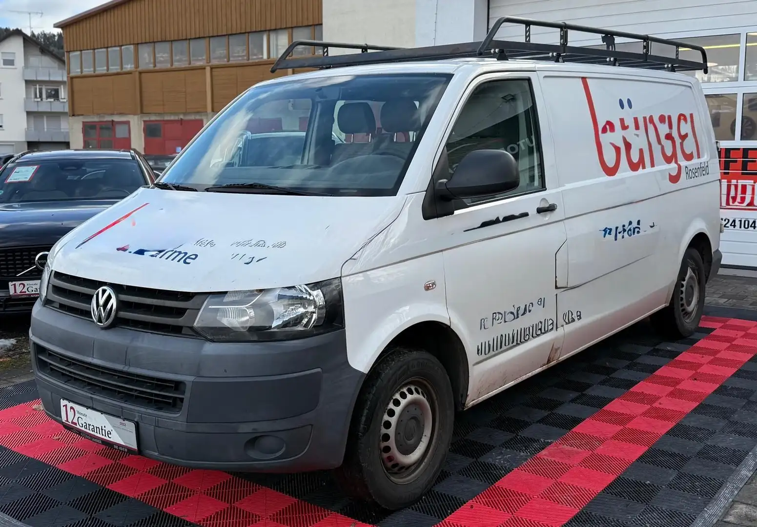 Volkswagen T5 Kastenwagen Weiß - 2