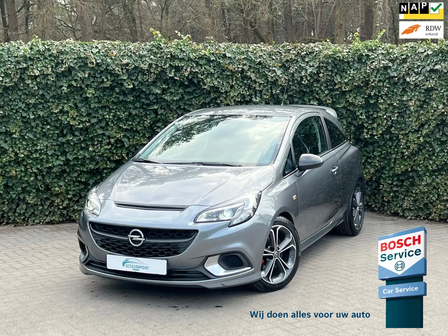 Opel Corsa 1.4 GSi 150 PK | Recaro Stoelen | Bi-Xenon | Stoel Gris - 1