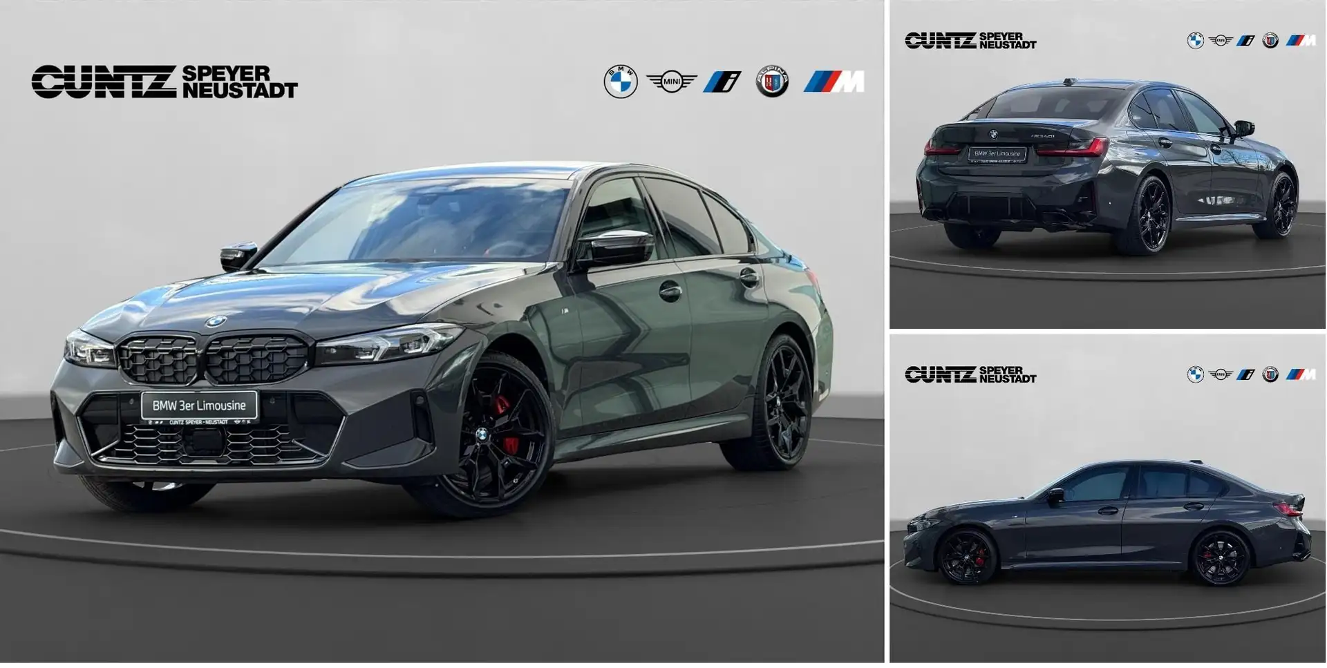 BMW 340 M340i xDrive Limousine M Sportpaket Pro H&K Surrou Grau - 1