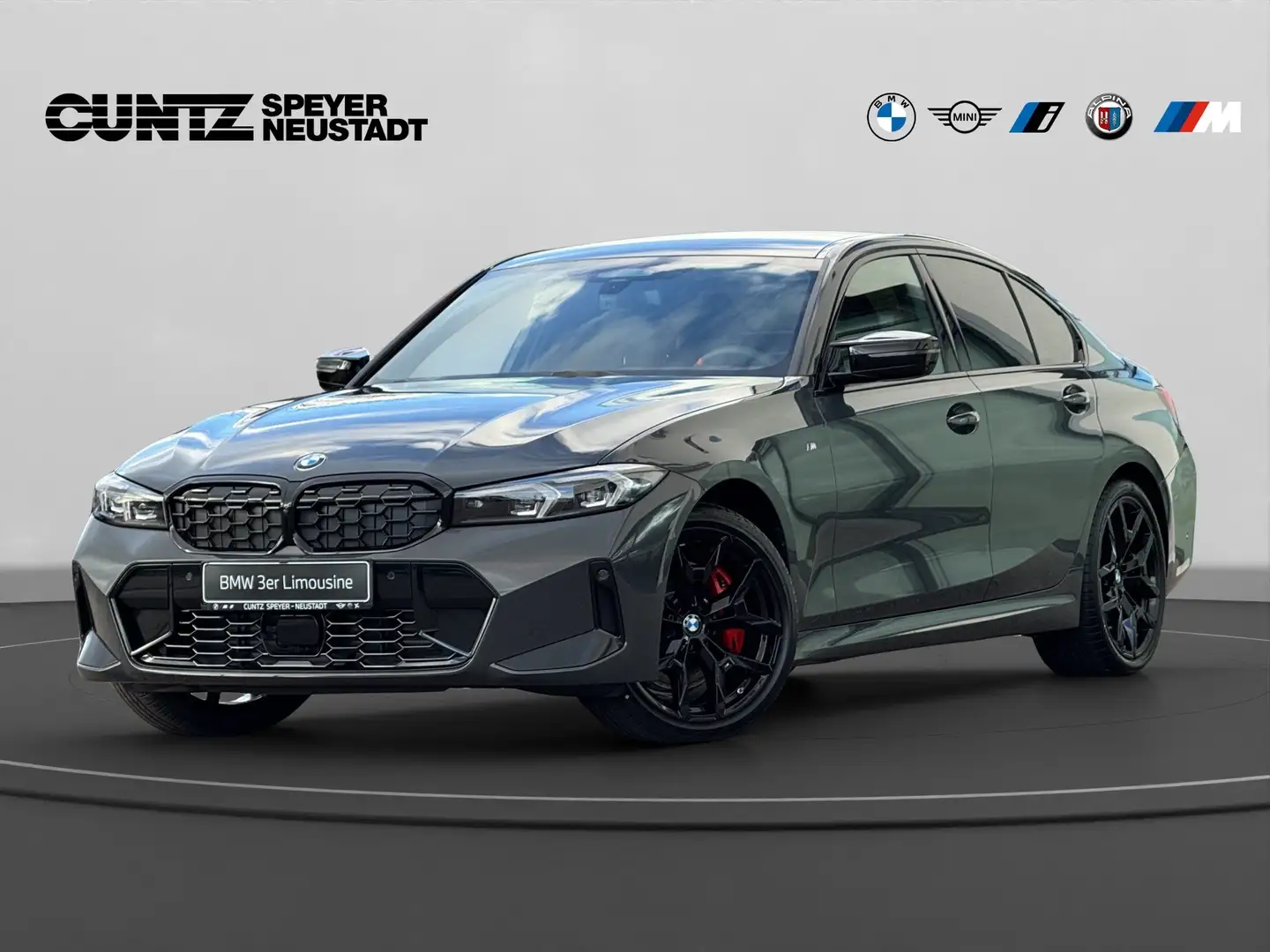 BMW 340 M340i xDrive Limousine M Sportpaket Pro H&K Surrou Grau - 2