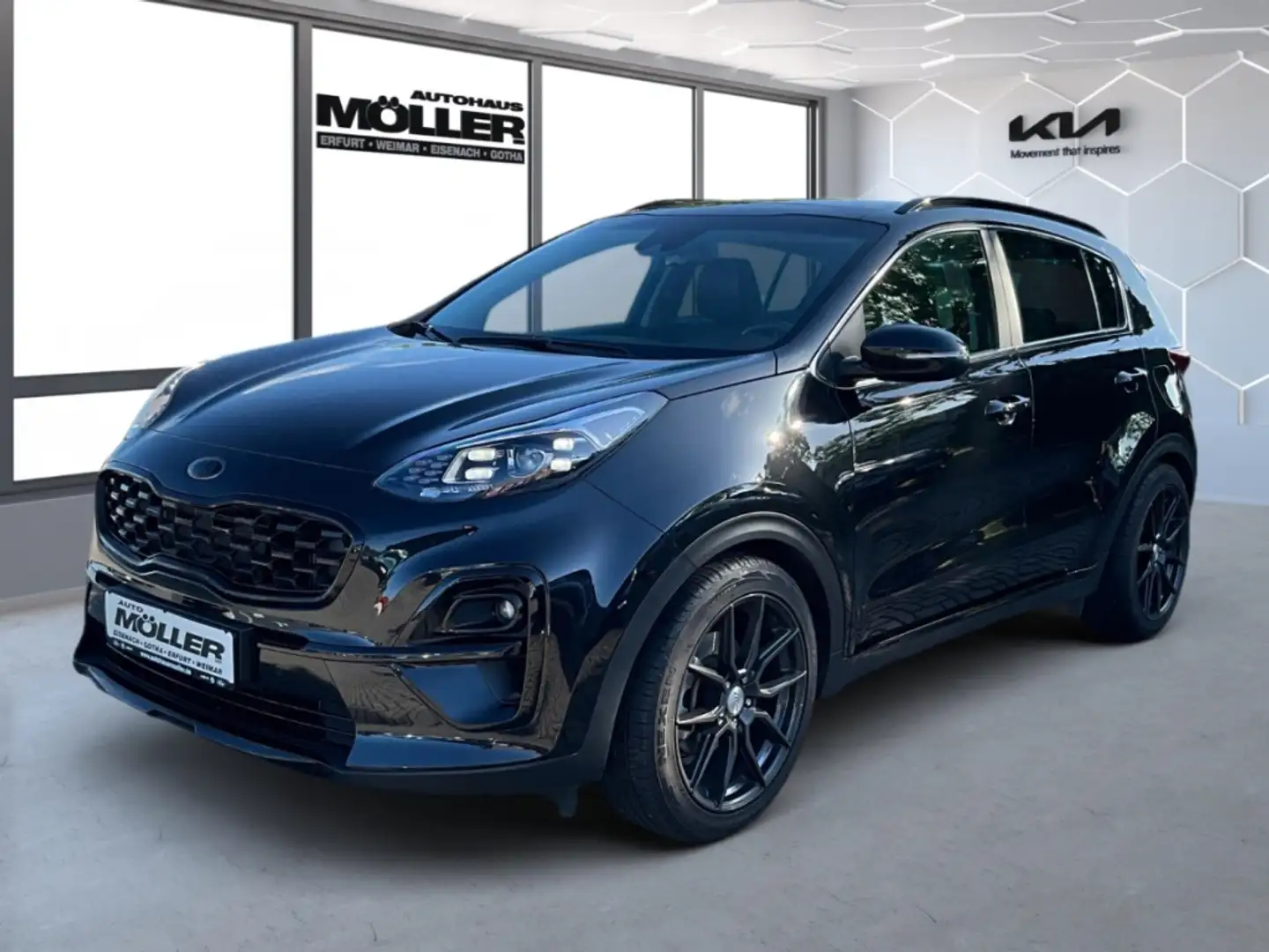 Kia Sportage Black Edition 1.6T DCT7 Sportabgas Pano Kamera Schwarz - 2