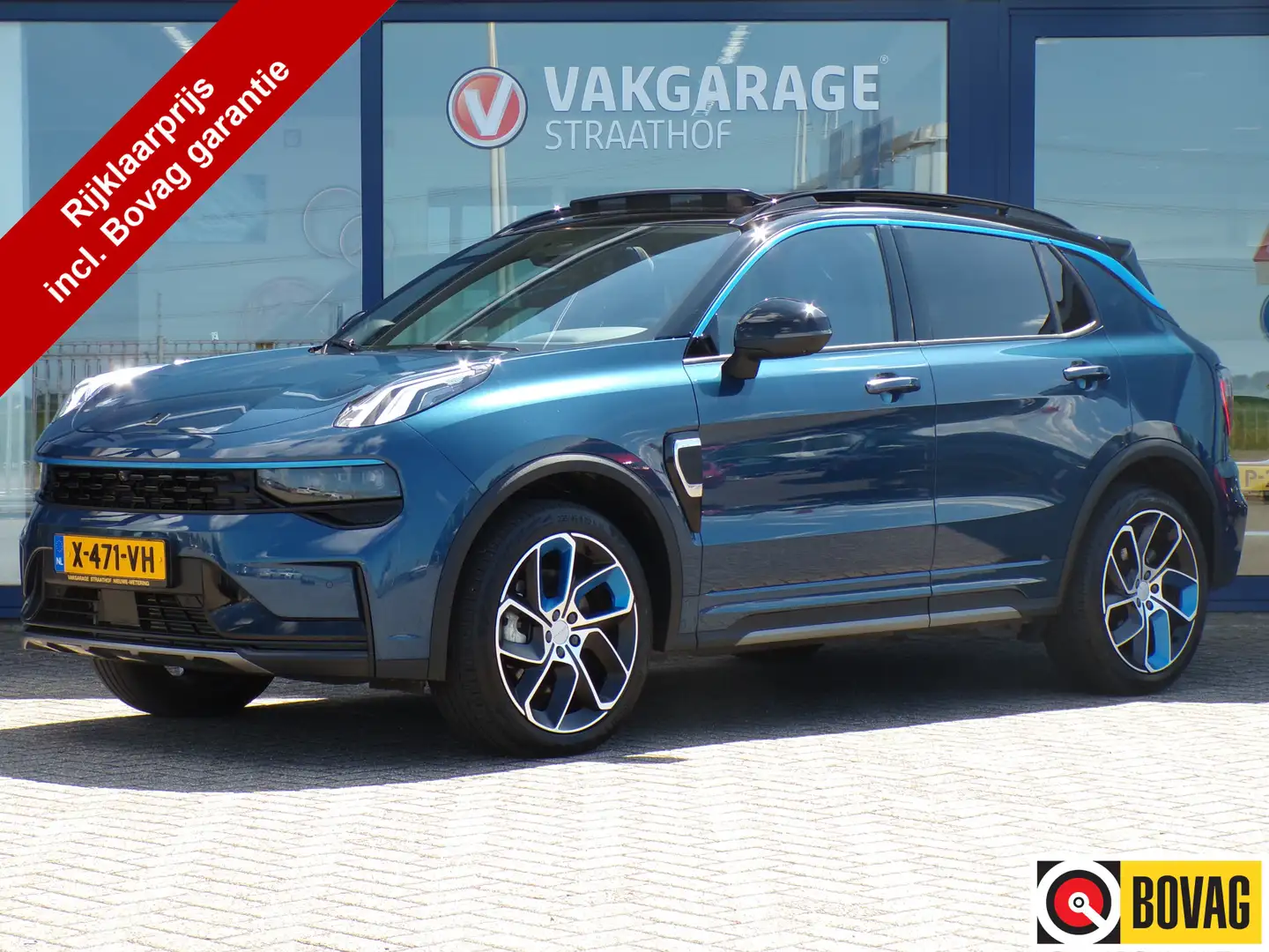 Lynk & Co 01 1.5, Trekhaak / Full LED / Elektr. Schuifdak / Cam Blauw - 1