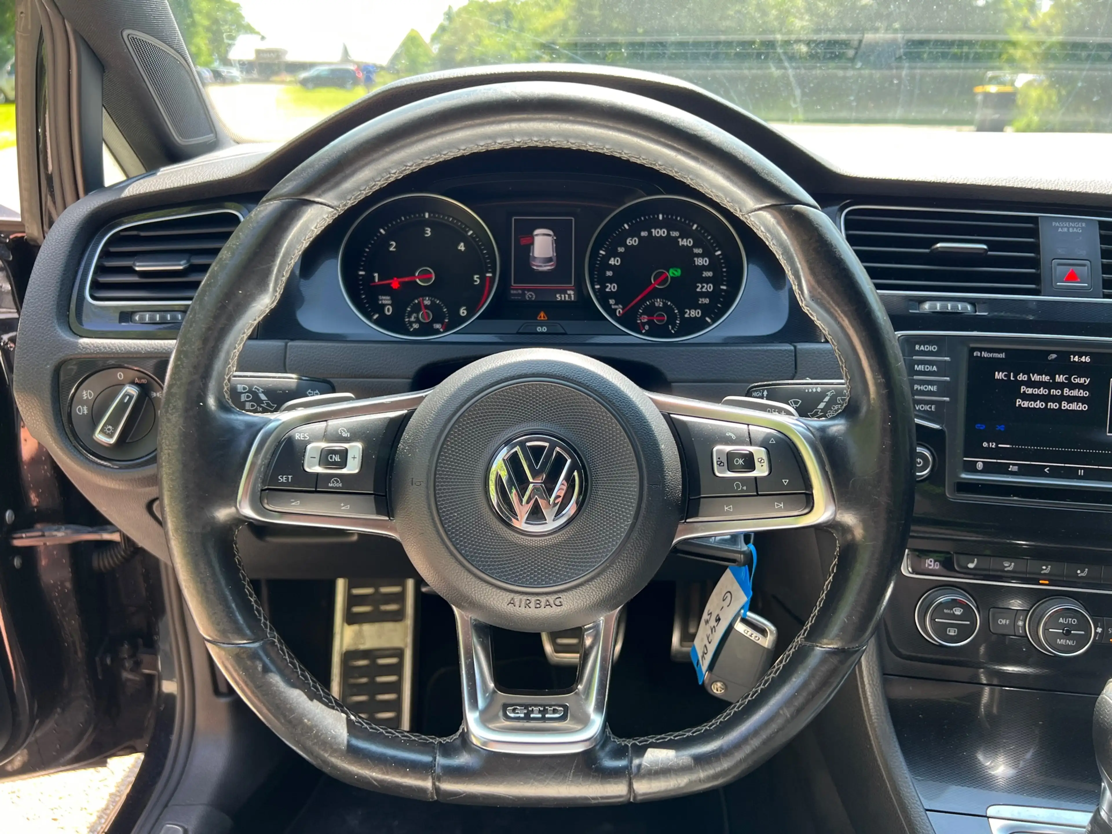 Volkswagen Golf GTD 2.0 TDI | Cruise + Clima + Navi + Soundbox — photo 15