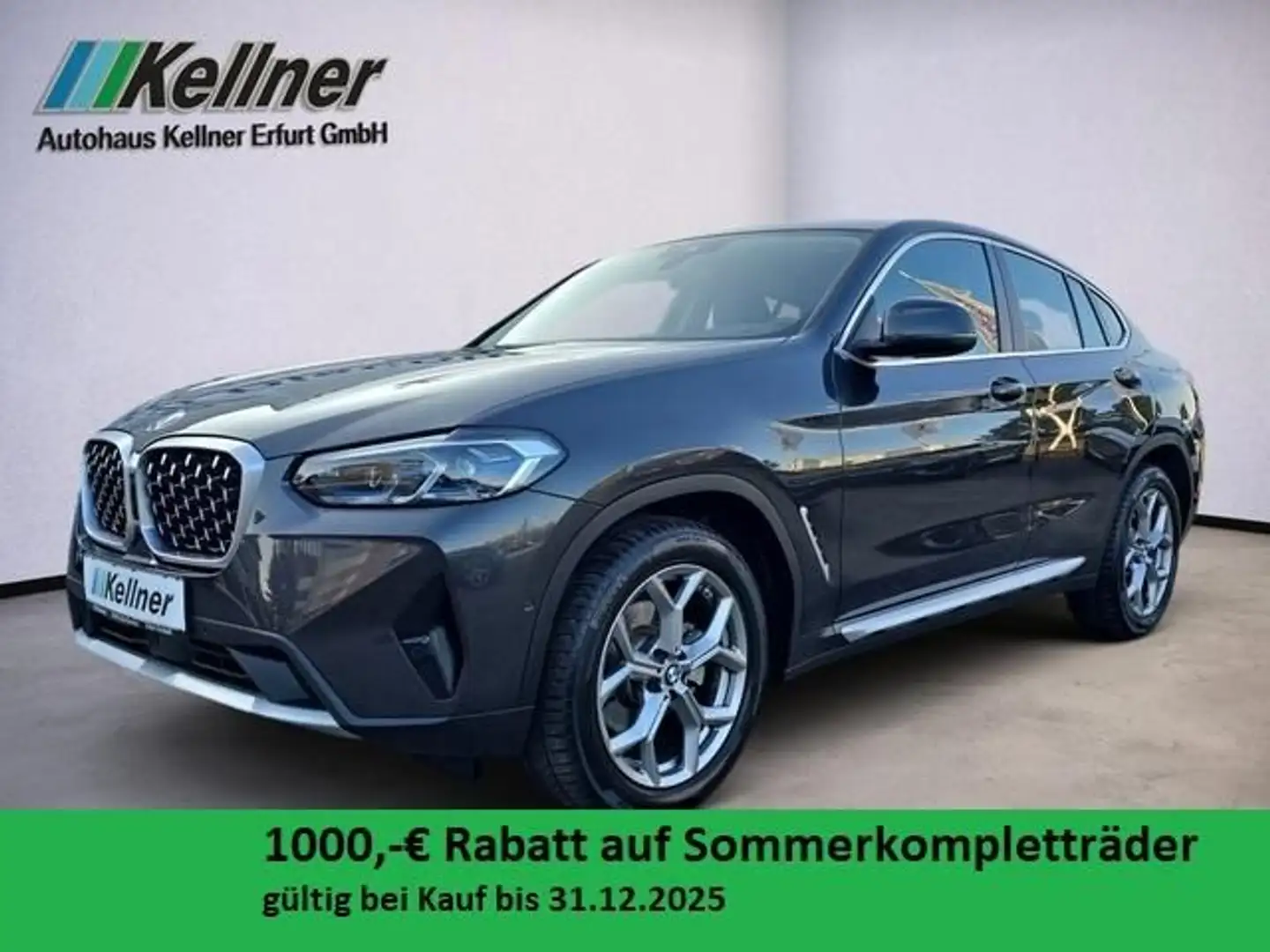 BMW X4 xDrive. 20d AHK+ACC+H/K-Sound+Head-Up+Laserl Gris - 1