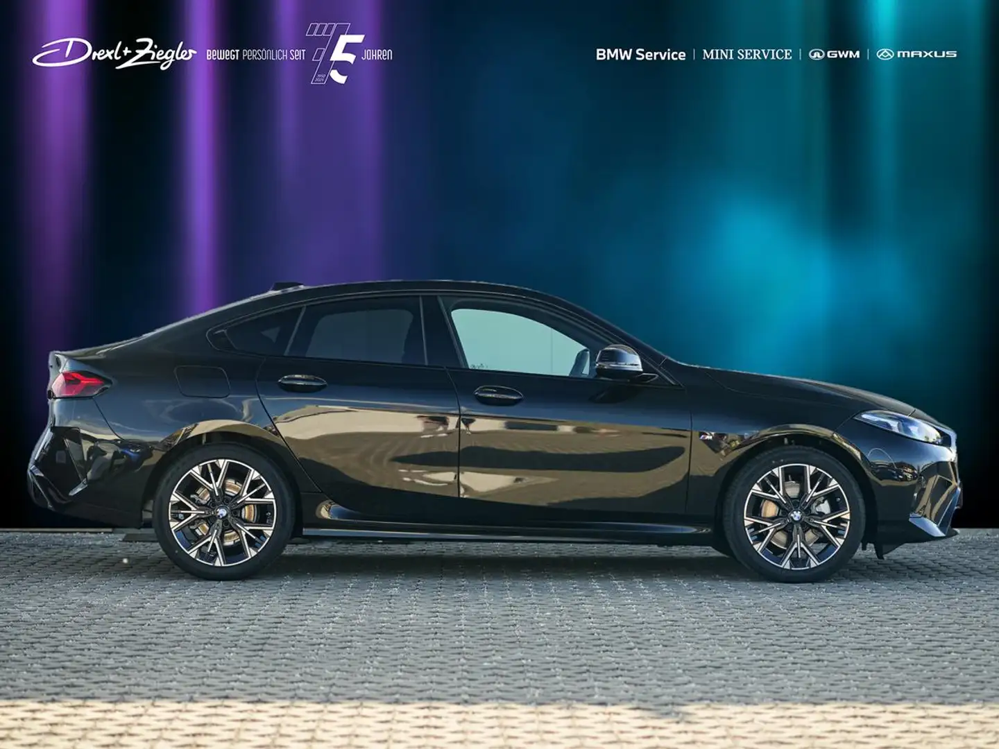 BMW 220 220 Gran Coupe M-Sport AHK AdLED PANO 2-Z-Klima Schwarz - 2