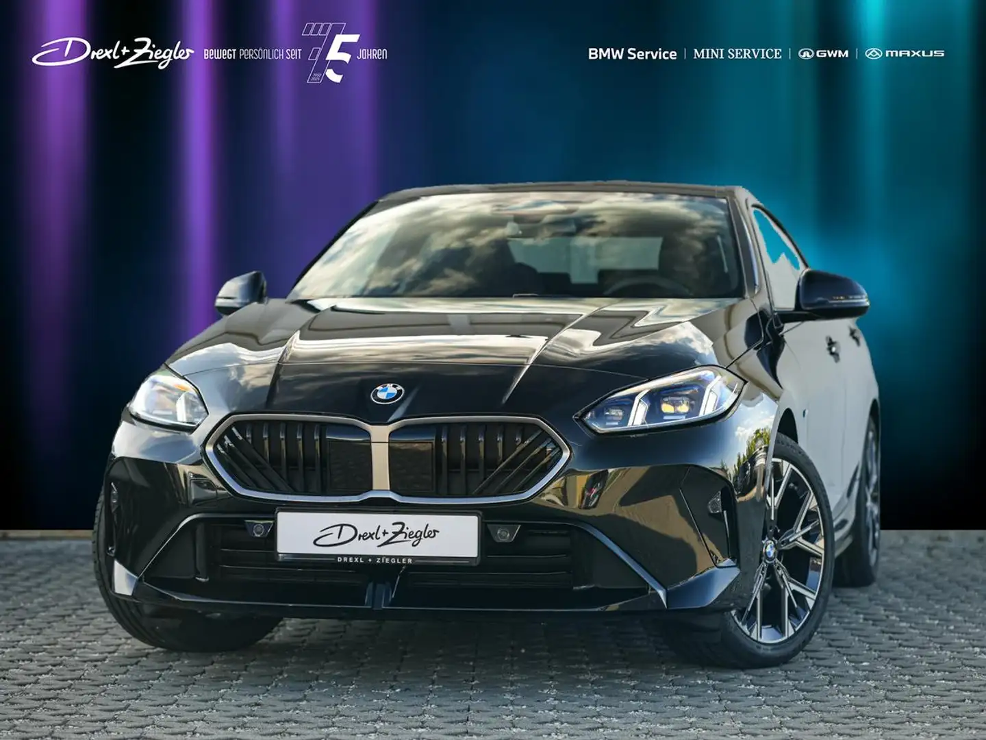 BMW 220 220 Gran Coupe M-Sport AHK AdLED PANO 2-Z-Klima Schwarz - 1