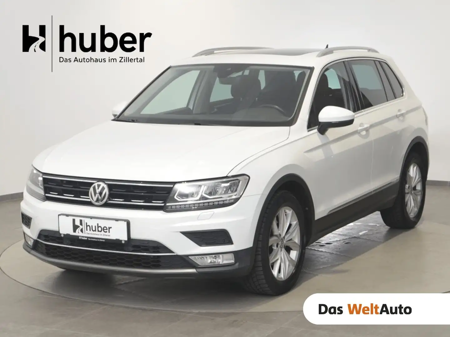 Volkswagen Tiguan Highline TDI SCR DSG Weiß - 1