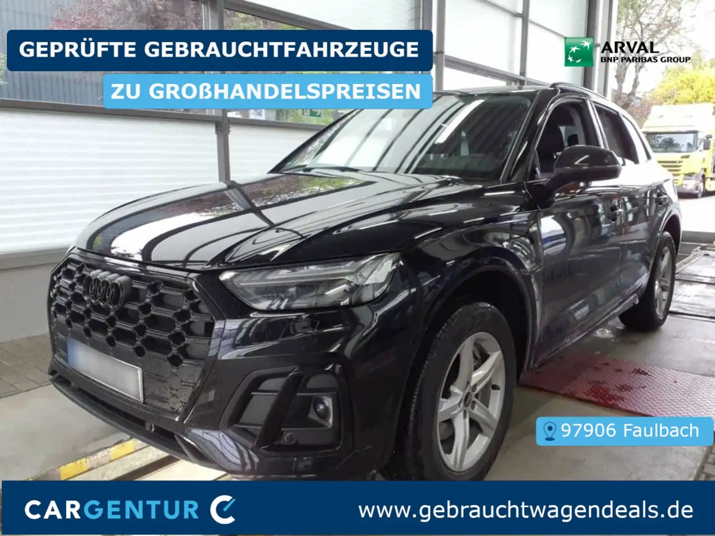 Audi Q5 40 2.0 TFSI quattro S line Matrix Virtual AUT Schwarz - 1