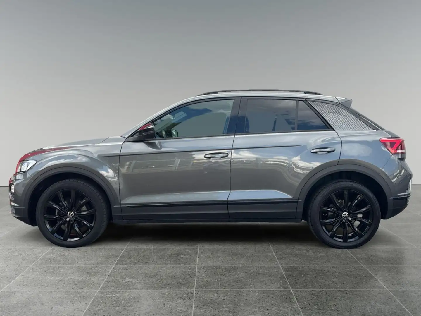 Volkswagen T-Roc 1.5 TSI Sport Navi BlackStyle 18 Zoll Klima Grau - 2