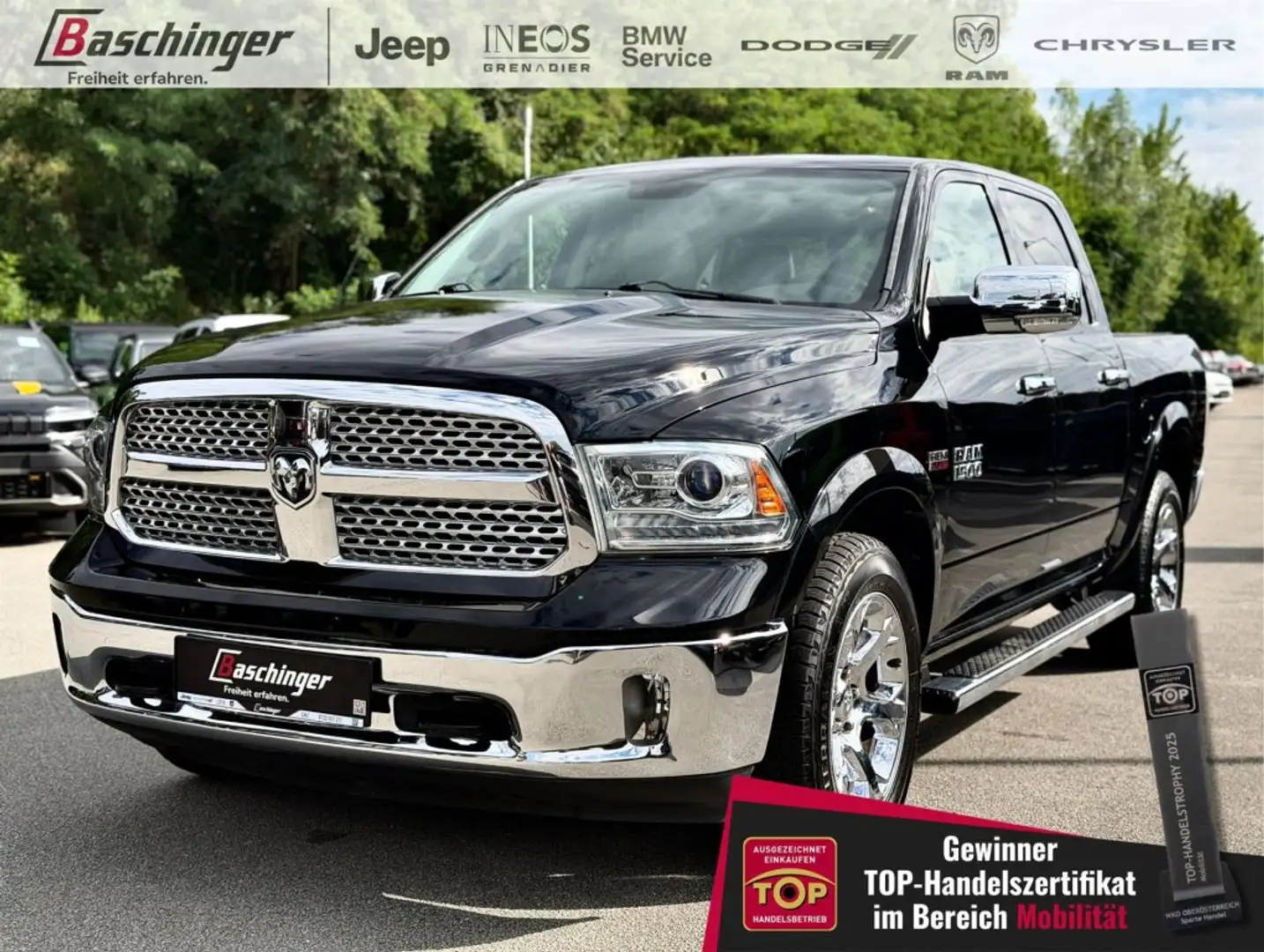 Dodge RAM Crew Cab 5.7 V8 Laramie Schwarz - 1