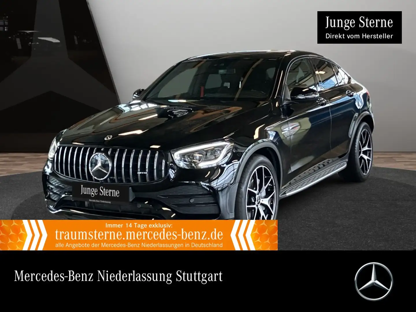 Mercedes-Benz GLC 43 AMG GLC 43 Coupé 4M AMG+NIGHT+MULTIBEAM+BURMESTER+9G Schwarz - 1