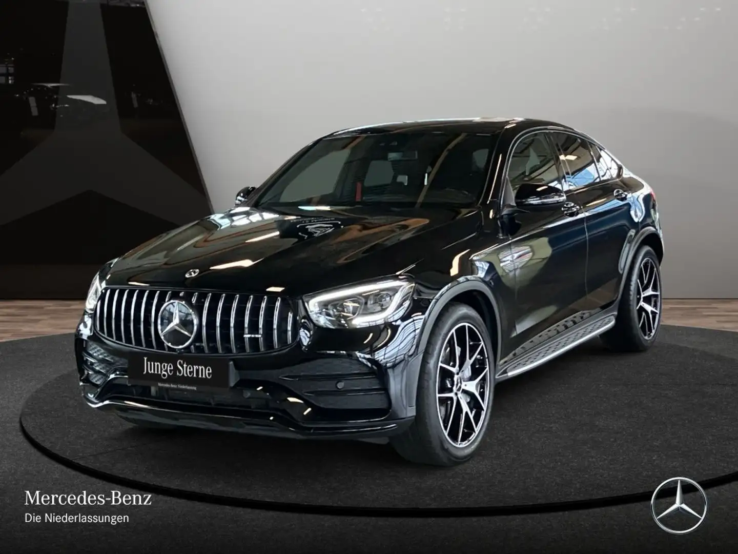 Mercedes-Benz GLC 43 AMG GLC 43 Coupé 4M AMG+NIGHT+MULTIBEAM+BURMESTER+9G Schwarz - 2