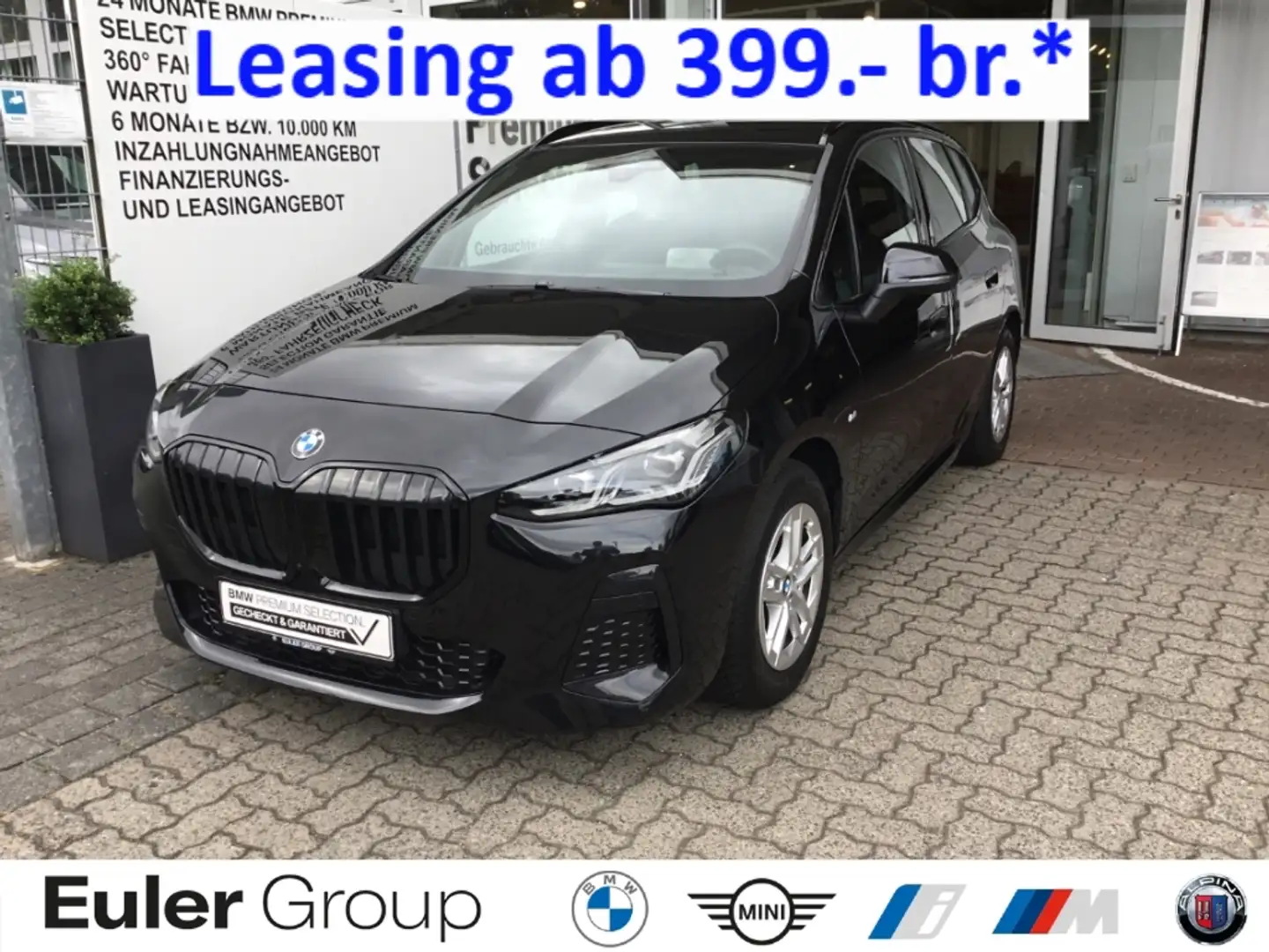 BMW 220 Active Tourer dA M-Sport  AHK adLED HUD ACC Kamera Schwarz - 1