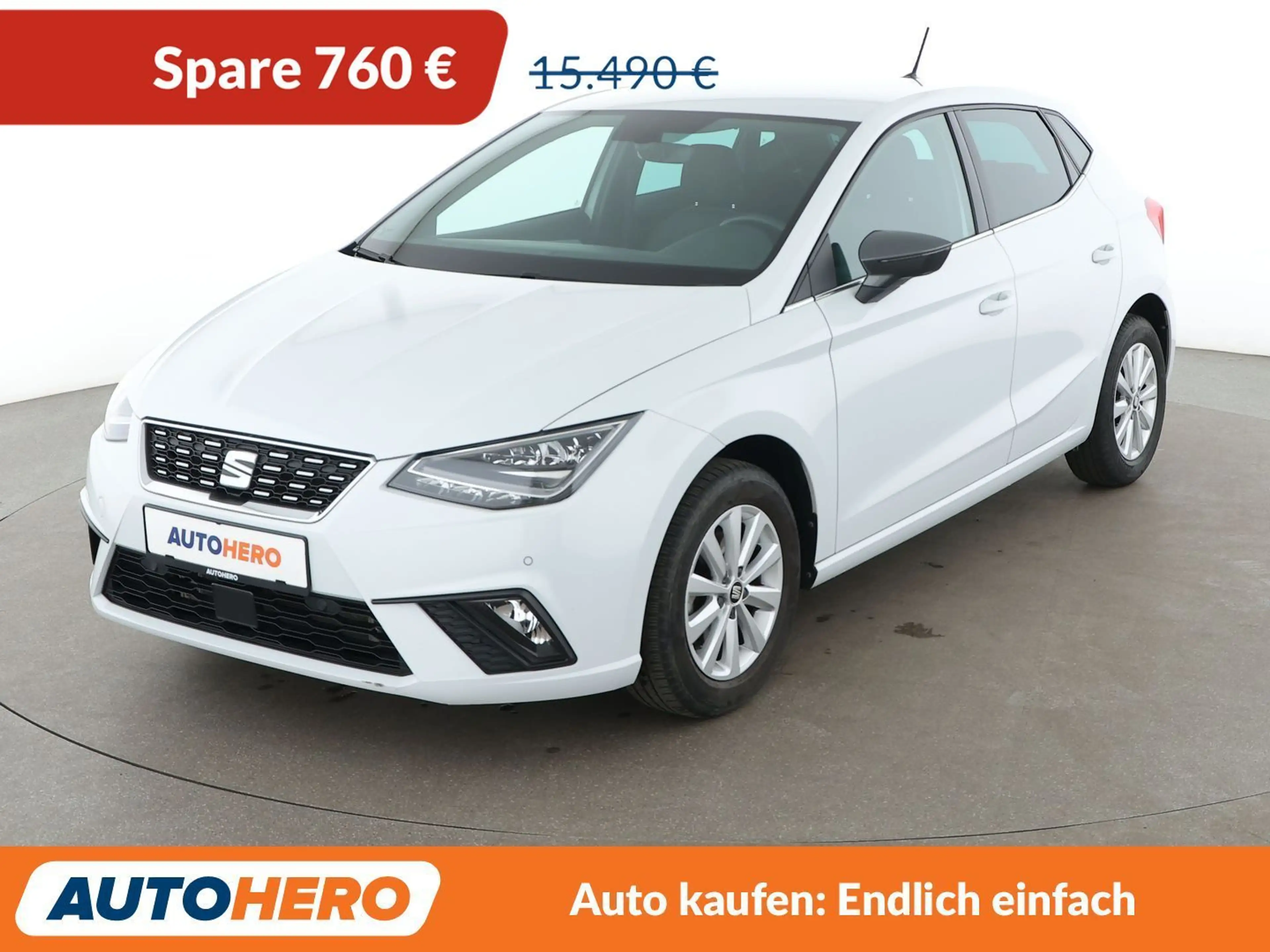 SEAT Ibiza 1.0 TSI Xcellence*NAVI*LED*ACC*CAM*PDC*SHZ*