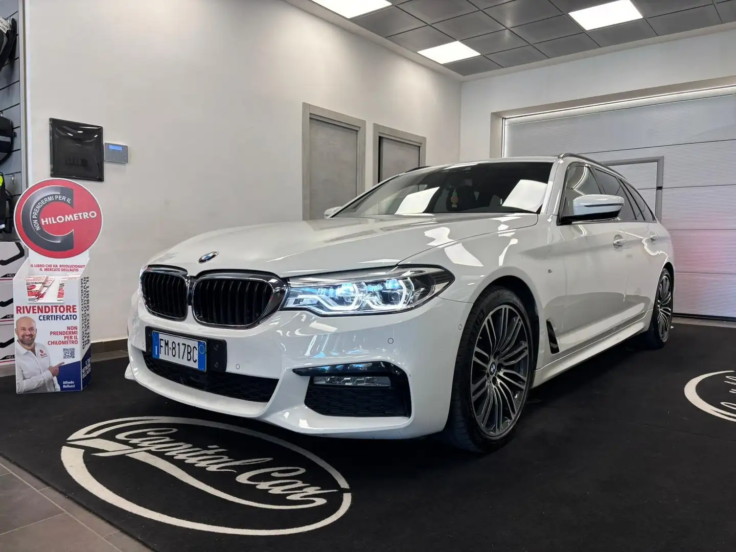 BMW 520 Serie 5 G31 2017 Touring 520d xdrive Msport auto Blanc - 1