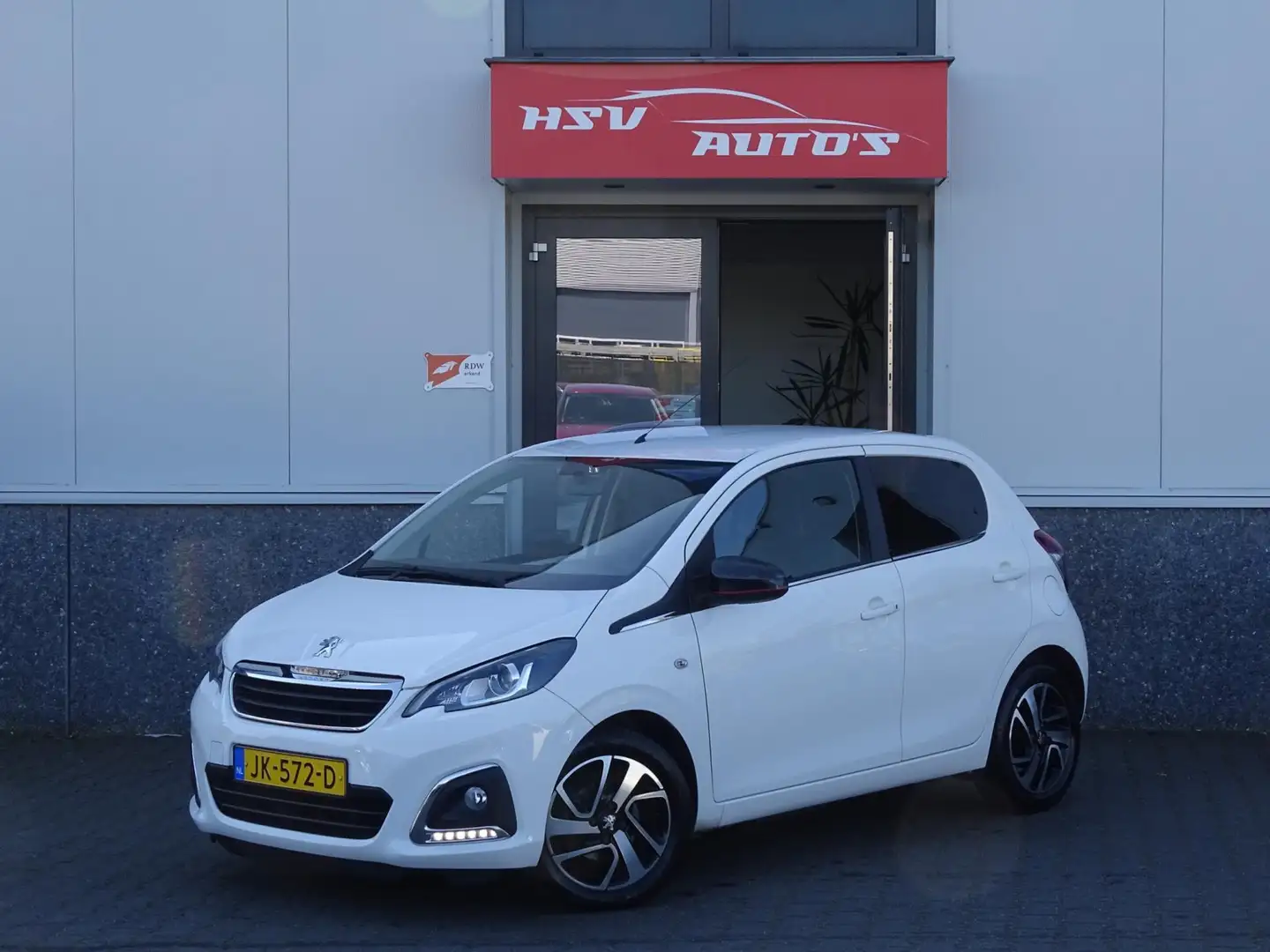 Peugeot 108 1.0 e-VTi Allure airco LM 4-deurs org NL White - 1