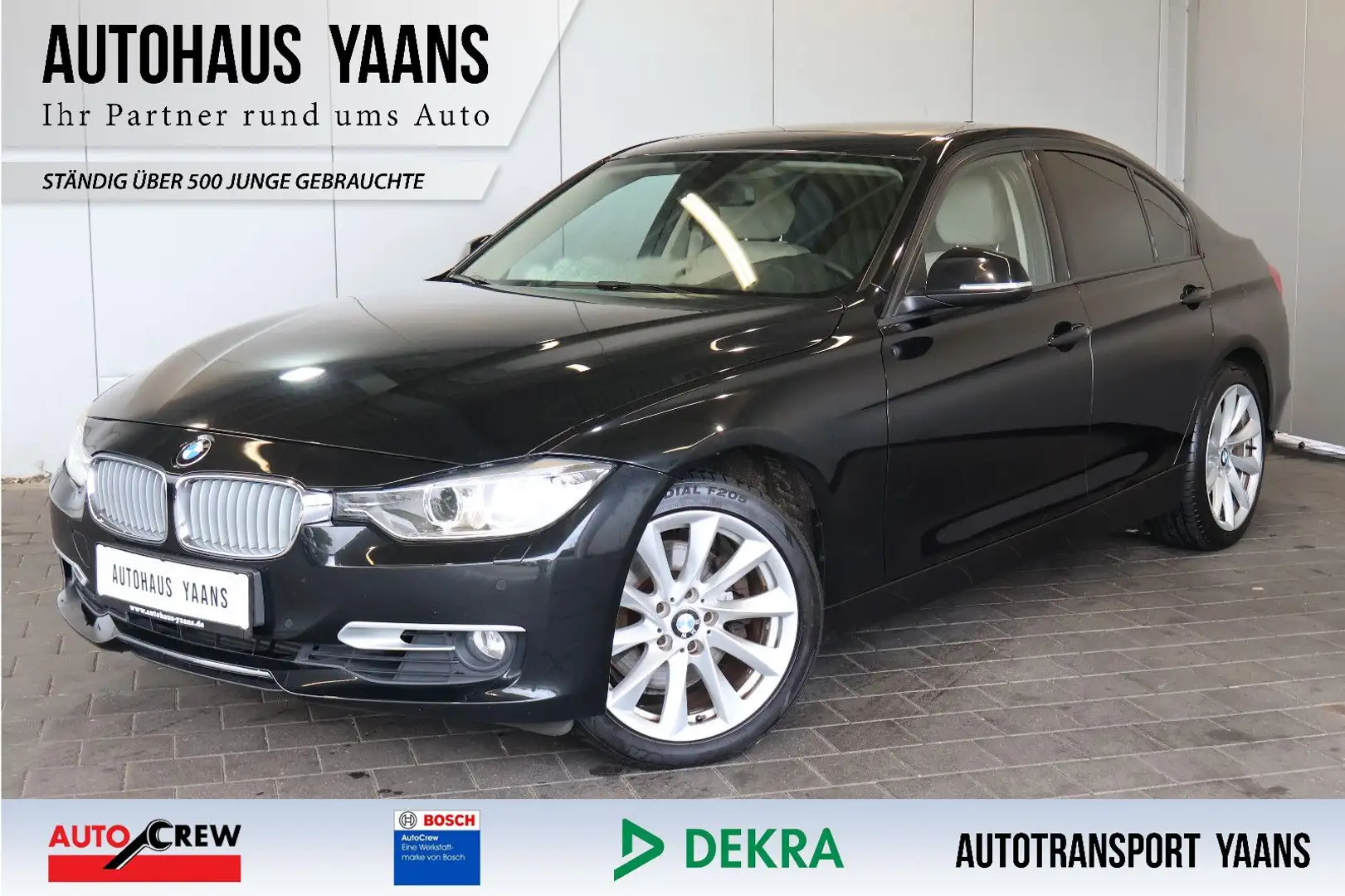 BMW 325 d Modern NAVI+XEN+PDC+GSD+18+LENK HZG.+LEDER Schwarz - 1