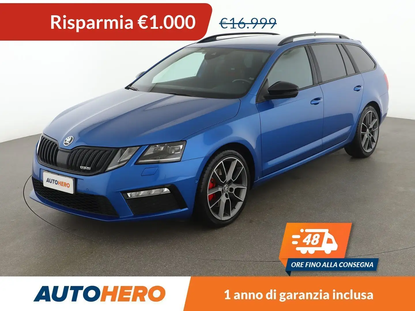 Skoda Octavia 2.0 TDI RS Wagon Blu/Azzurro - 1