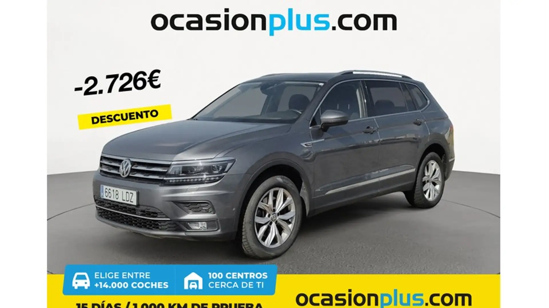 Volkswagen Tiguan Allspace 2.0TDI Sport 4M DSG 140kW Grijs - 1
