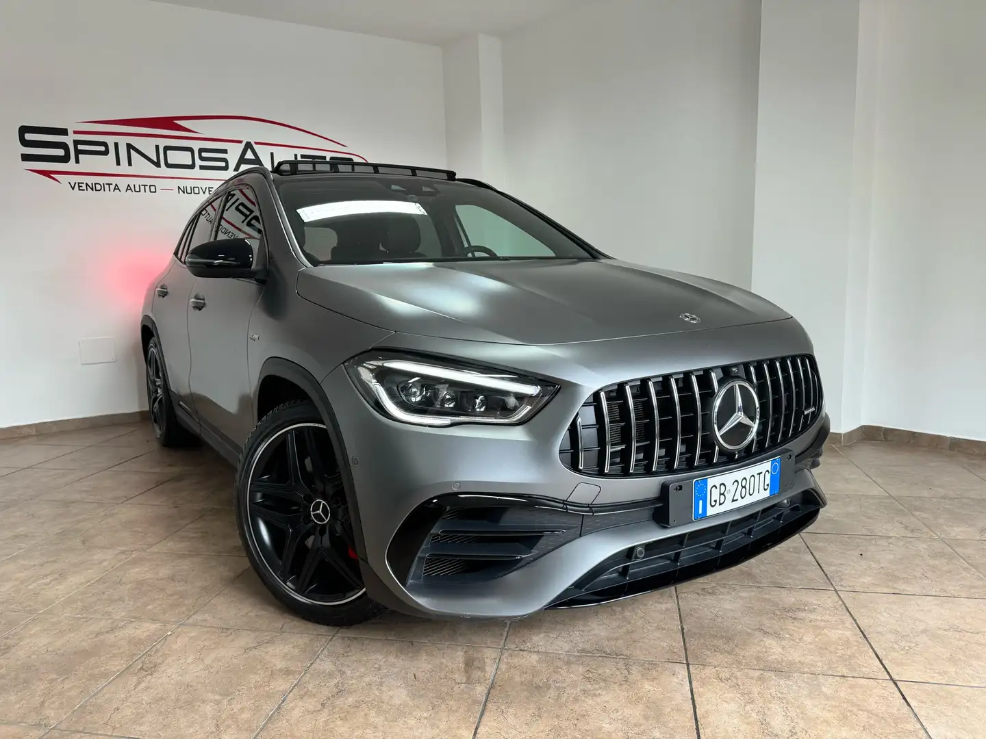 Mercedes-Benz GLA 45 AMG S 4matic+ TETTO IVA 09/2020 Gris - 1