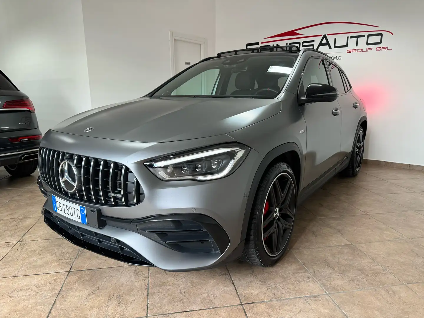 Mercedes-Benz GLA 45 AMG S 4matic+ TETTO IVA 09/2020 Gris - 2