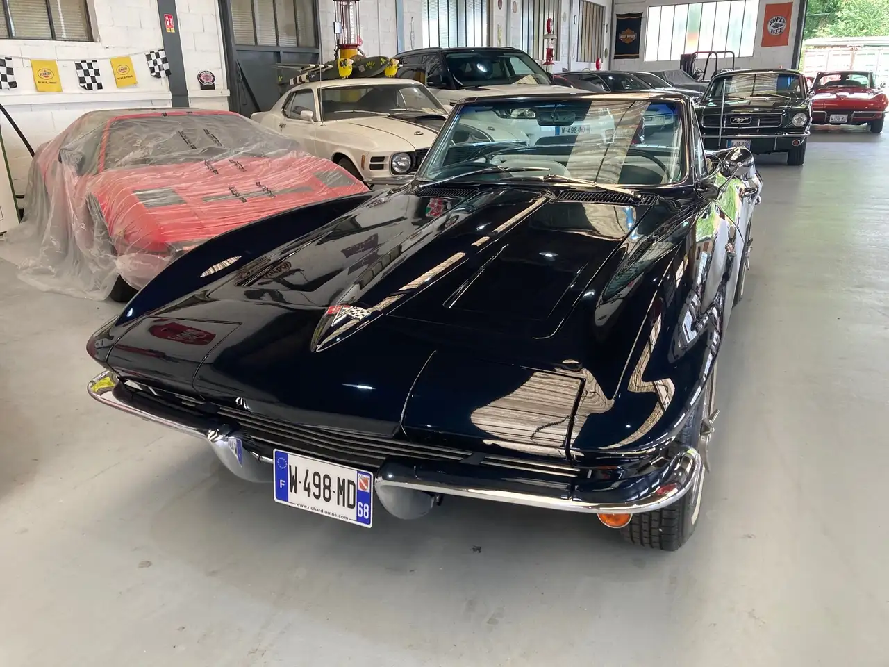 Chevrolet Corvette C2 Cabriolet V8 327ci de 1964 en stock en France, foto 2