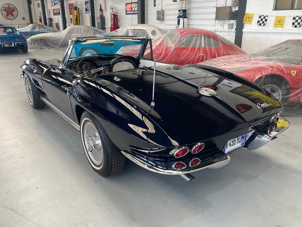 Chevrolet Corvette C2 Cabriolet V8 327ci de 1964 en stock en France, foto 4